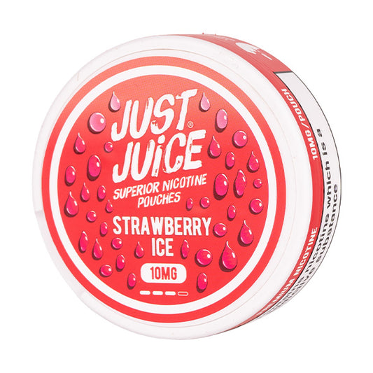 Strawberry Ice Nicotine Pouches by Just Juice