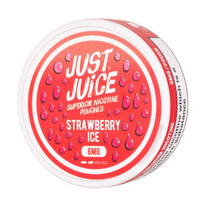 Strawberry Ice Nicotine Pouches by Just Juice