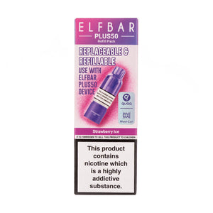 Strawberry Ice Plus50 Prefilled Pod + Refill by Elf Bar