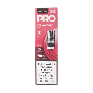 Strawberry Ice Pro Prefilled Pods by Avomi