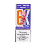 Strawberry Kiwi BM6000 Prefilled Pod + Refill by Lost Mary