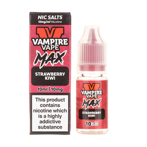 Strawberry Kiwi Nic Salt E-Liquid by Vampire Vape Max