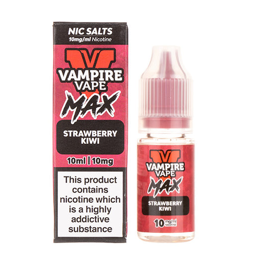 Strawberry Kiwi Nic Salt E-Liquid by Vampire Vape Max - 10mg