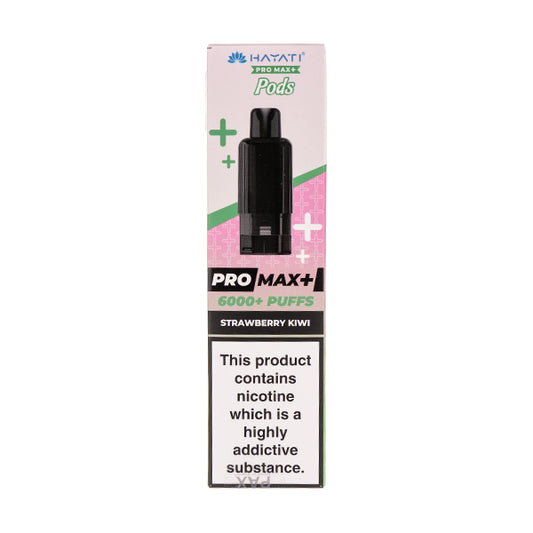 Strawberry Kiwi Pro Max Prefilled Pod + Refill by Hayati