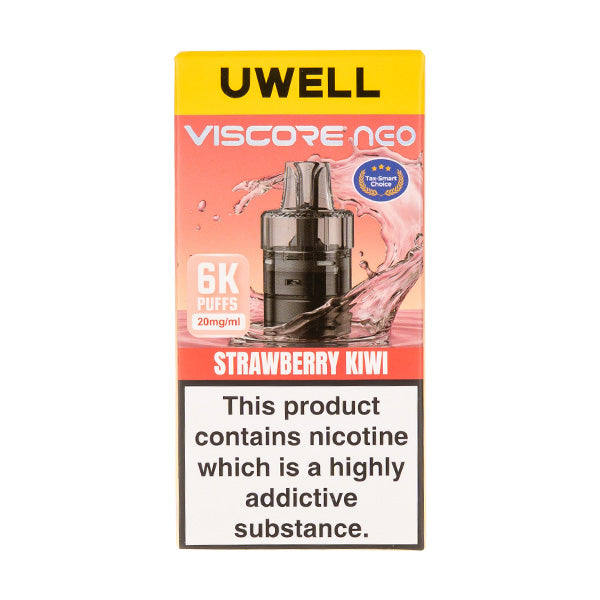 Uwell Strawberry Kiwi Viscore Neo 6K Prefilled Pod + Refill by Uwell — image 1 of 1