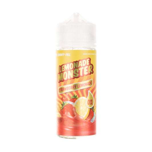 Strawberry Lemonade 100ml Shortfill E-Liquid by Lemonade Monster