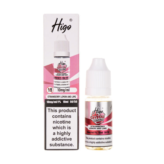 Strawberry Lemon & Lime Crystal Nic Salt E-liquid By Higo