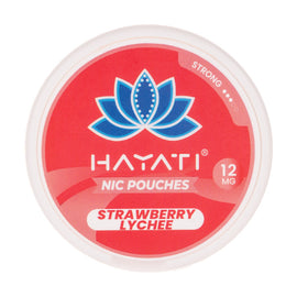 Strawberry Lychee Nicotine Pouches by Hayati 12mg