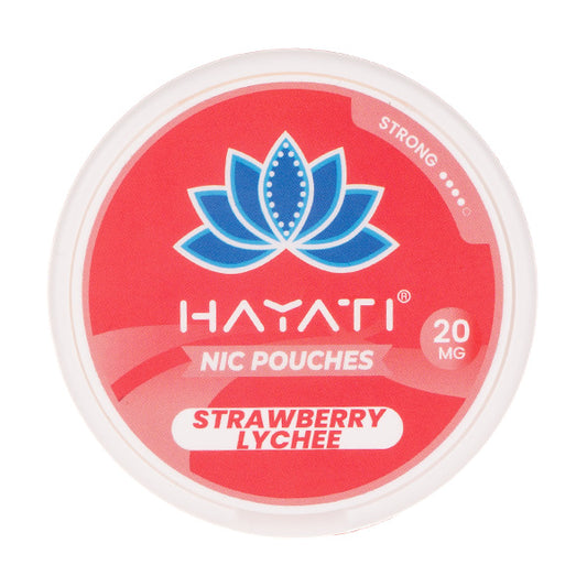 Strawberry Lychee Nicotine Pouches by Hayati 20mg