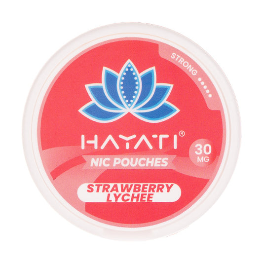 Strawberry Lychee Nicotine Pouches by Hayati 30mg