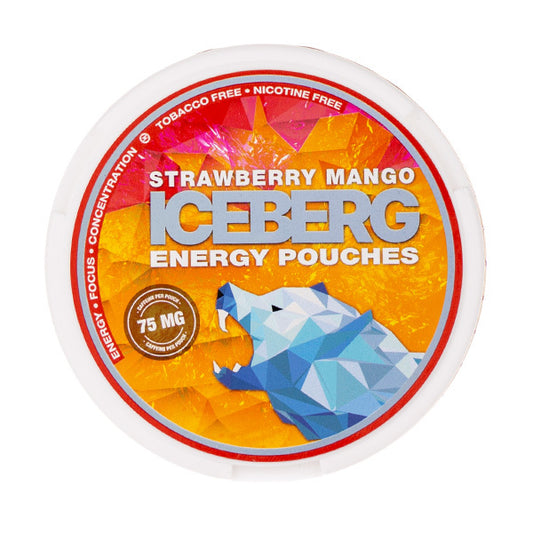 Strawberry Mango Energy Pouches by Iceberg 75mg