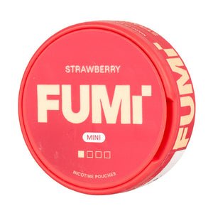 Strawberry Mini Nicotine Pouches by Fumi