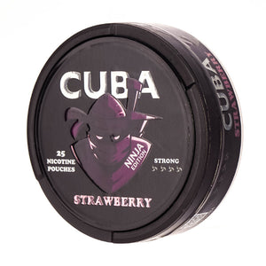 Strawberry Nicotine Pouches by Cuba Ninja