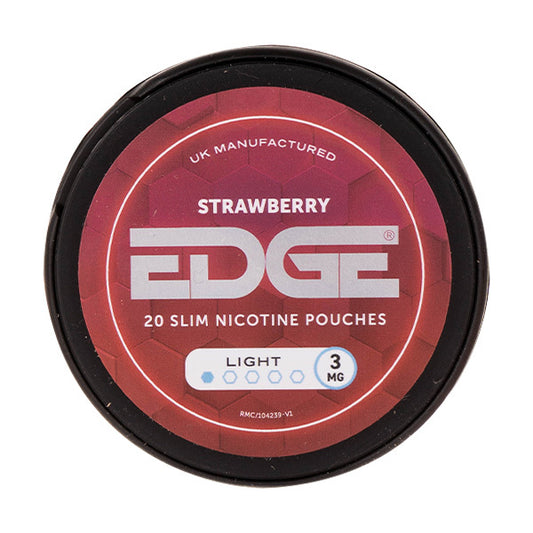 Strawberry Nicotine Pouches by EDGE in 3mg