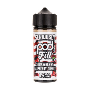 Strawberry Raspberry Cherry 100ml (50/50) Shortfill by Seriously Pod Fill 3