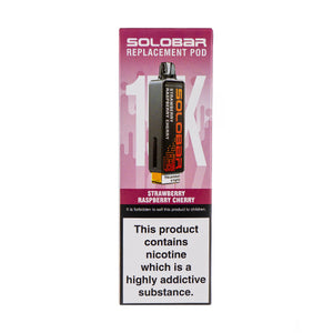 Strawberry Raspberry Cherry Boost 15K Prefilled Pod + Refill by Solobar