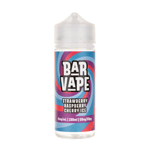 Strawberry Raspberry Cherry Ice 100ml (50/50) Shortfill by Bar Vape