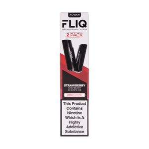 Strawberry Raspberry Cherry Ice FLIQ Prefilled Pods by Avomi