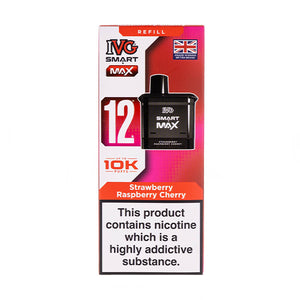 Strawberry Raspberry Cherry Smart Max Prefilled Pod + Refill by IVG