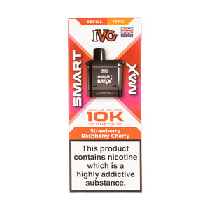 Strawberry Raspberry Cherry Smart Max Prefilled Pod + Refill by IVG