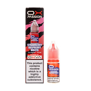 Strawberry Raspberry Mojito Nic Salt E-Liquid by Oxva Ox Passion