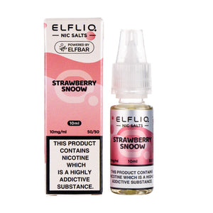 Strawberry Snoow Nic Salt E-Liquid by Elf Bar ELFLIQ