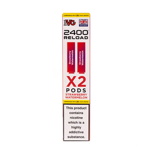 Strawberry Watermelon IVG 2400 Reload Replacement Pods- 2 Pack