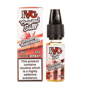 Strawberry Watermelon Nic Salt E-Liquid by IVG Original Salts