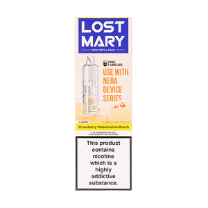 Strawberry Watermelon Peach Nera 15k Prefilled Pod + Refill by Lost Mary