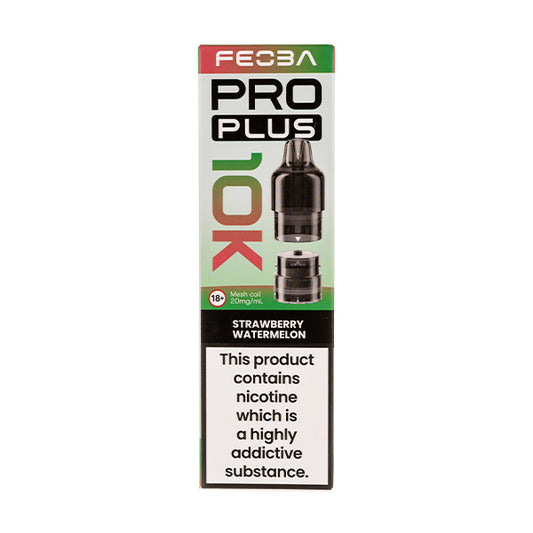 Strawberry Watermelon Plus 10K Prefilled Pod + Refill by Feoba