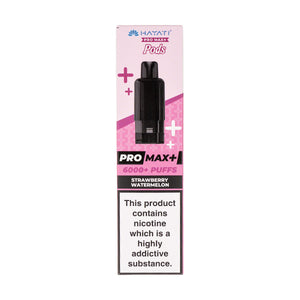 Strawberry Watermelon Pro Max Prefilled Pod + Refill by Hayati