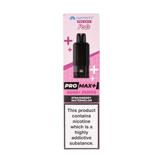 Strawberry Watermelon Pro Max Prefilled Pod + Refill by Hayati