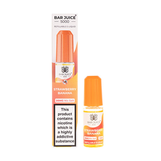 Strawberry Banana Nic Salt E-Liquid by Bar Juice 5000