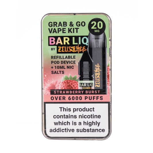 Zeus Juice Grab & Go Pod Kit - Strawberry Burst
