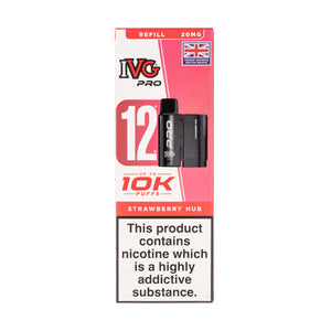 IVG Pro 12 Prefilled Pod Vape Kit (20mg) - Strawberry Hub