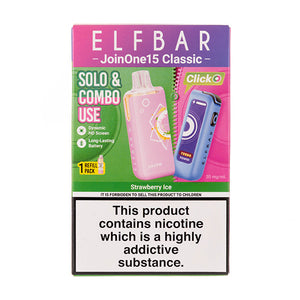 Elf Bar JoinOne15 Prefilled Pod Kit - Strawberry Ice