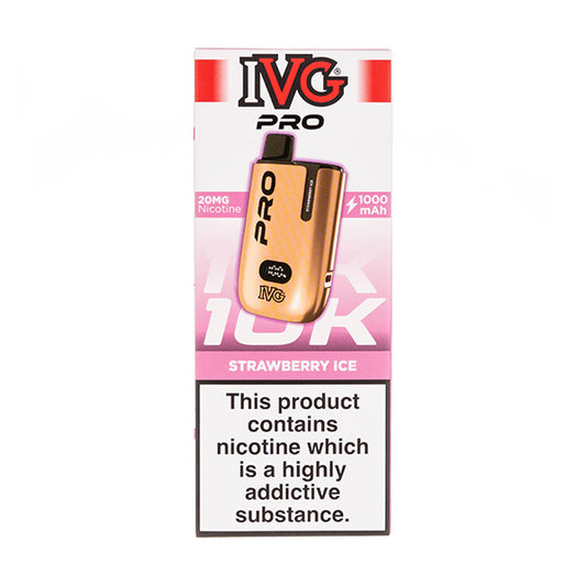 IVG Pro 12 Prefilled Pod Vape Kit (20mg) - Strawberry Ice