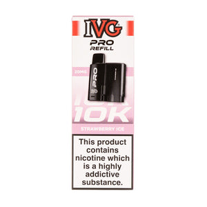 Strawberry Ice Pro 12 Prefilled Pod + Refill by IVG
