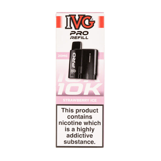 Strawberry Ice Pro 12 Prefilled Pod + Refill by IVG