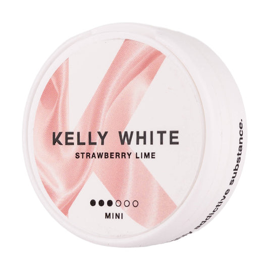 Strawberry Lime Mini Nicotine Pouches by Kelly White