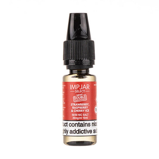 Strawberry Raspberry Cherry Nic Salt E-Liquid by Imp Jar Select