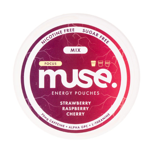 Strawberry Raspberry Cherry Energy Pouches by Muse
