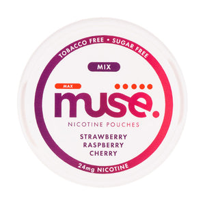 Strawberry Raspberry Nicotine Pouches by Muse