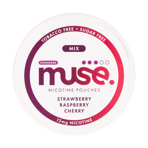 Strawberry Raspberry Nicotine Pouches by Muse