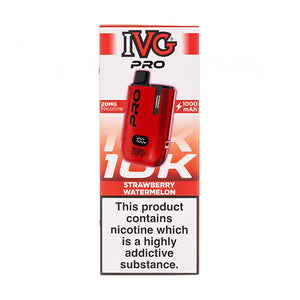 IVG Pro 12 Prefilled Pod Vape Kit (20mg) - Strawberry Watermelon