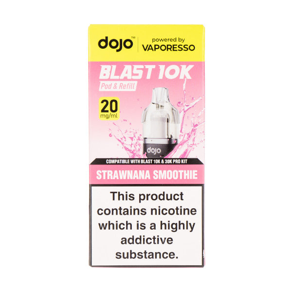 Vaporesso Strawnana Smoothie Dojo Blast 10K Prefilled Pod + Refill by Vaporesso — image 1 of 1