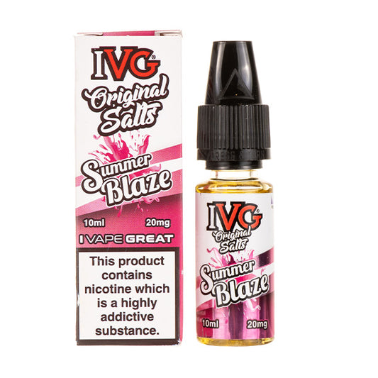 Summer Blaze Nic Salt E-Liquid by IVG Original Salts