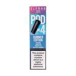 Summer Edition 4 in 1 Prefilled Pods by Elf Bar - 4 Pods