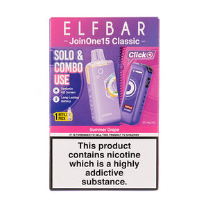 Elf Bar JoinOne15 Prefilled Pod Kit - Summer Grape