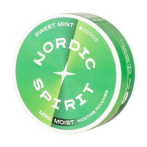 Sweet Mint Mini Nicotine Pouches by Nordic Spirit